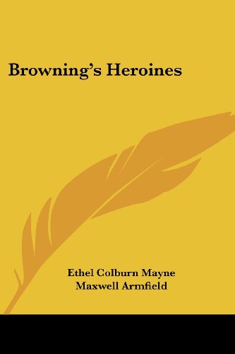 جلد کتاب Browning's Heroines