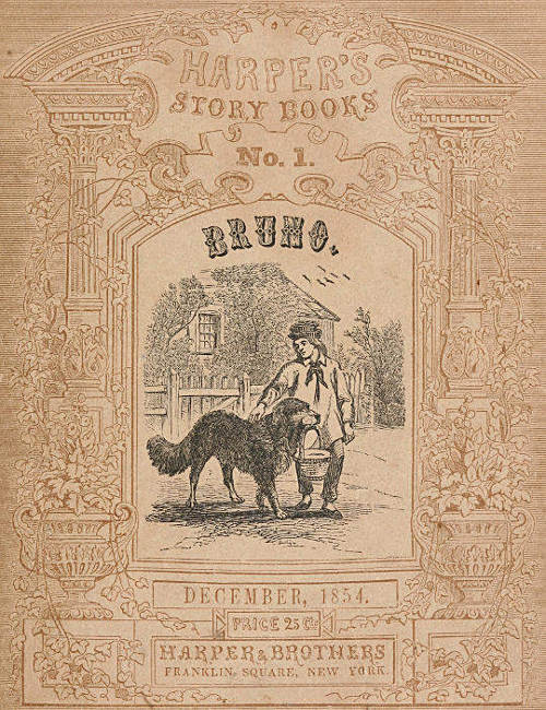 جلد کتاب Bruno; or, Lessons of Fidelity, Patience, and Self-Denial Taught by a Dog