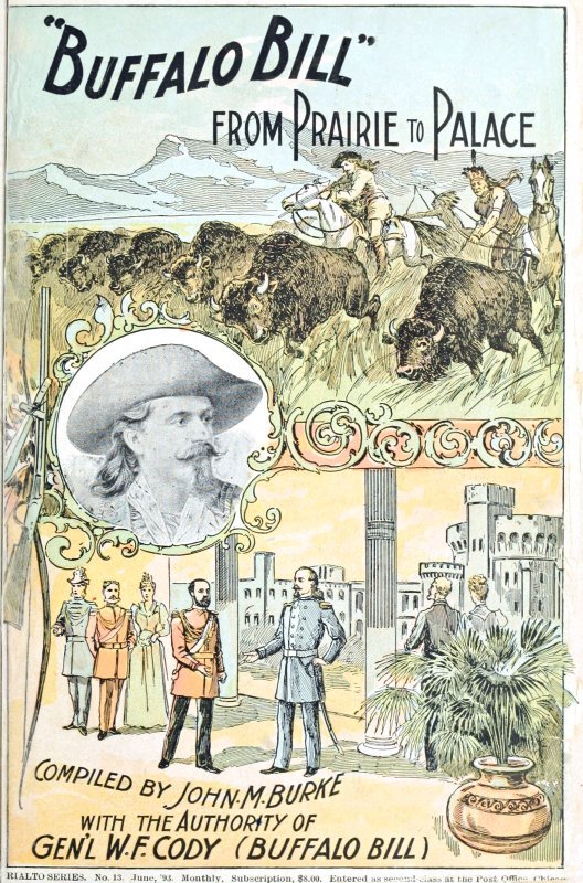 جلد کتاب "Buffalo Bill" from Prairie to Palace