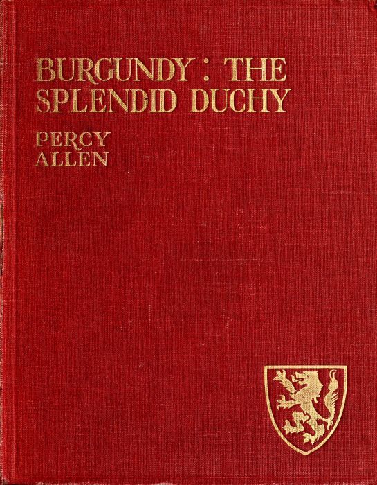جلد کتاب Burgundy: The Splendid Duchy