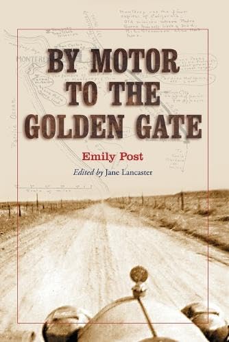 جلد کتاب By Motor to the Golden Gate