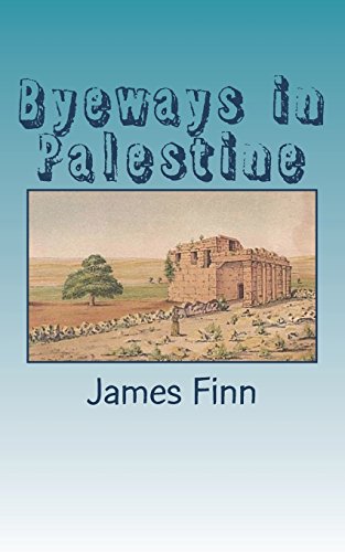 جلد کتاب Byeways in Palestine