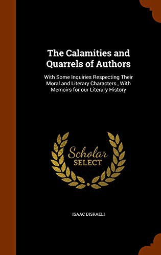 جلد کتاب Calamities and Quarrels of Authors
