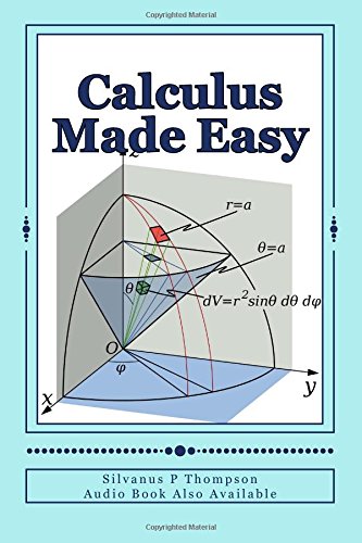 جلد کتاب Calculus Made Easy