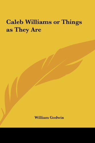 جلد کتاب Caleb Williams; Or, Things as They Are