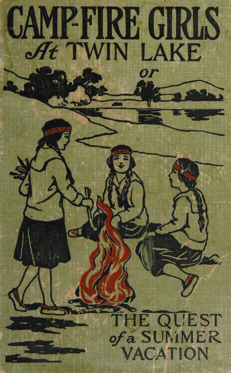جلد کتاب Campfire Girls at Twin Lakes