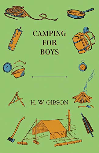 جلد کتاب Camping For Boys