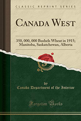 جلد کتاب Canada West