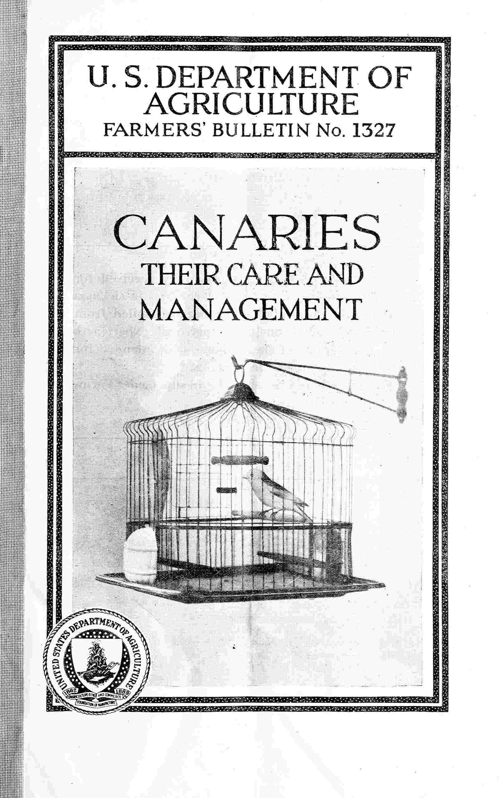 جلد کتاب Canaries