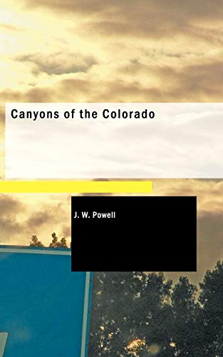 جلد کتاب Canyons of the Colorado
