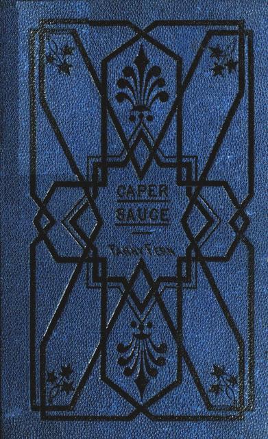جلد کتاب Caper-Sauce