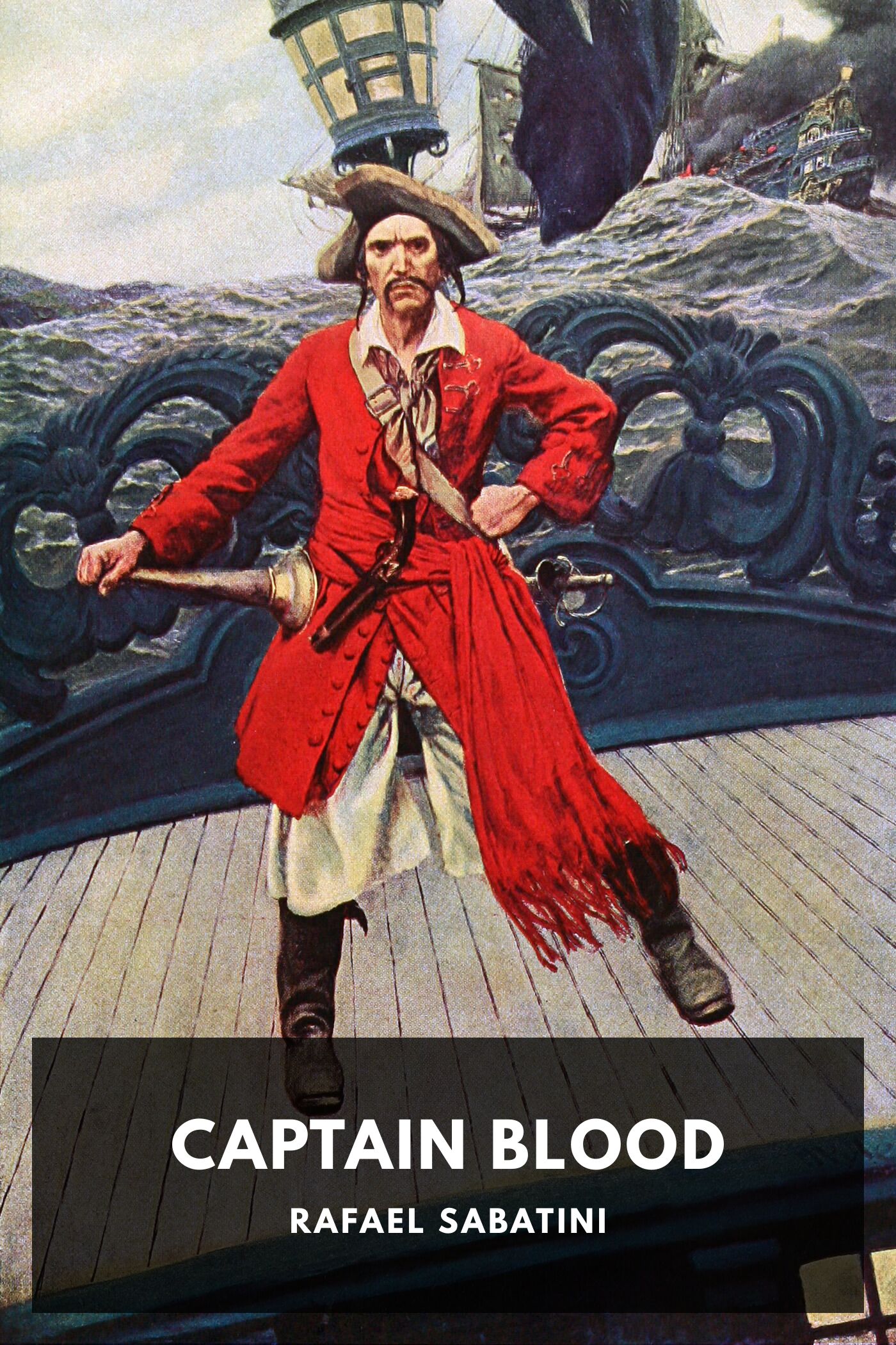 جلد کتاب Captain Blood