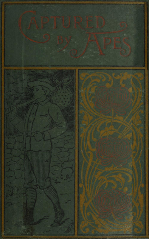 جلد کتاب Captured by Apes