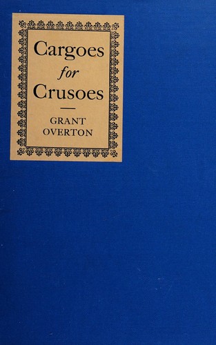 جلد کتاب Cargoes for Crusoes