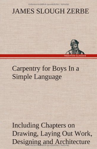 جلد کتاب Carpentry for Boys