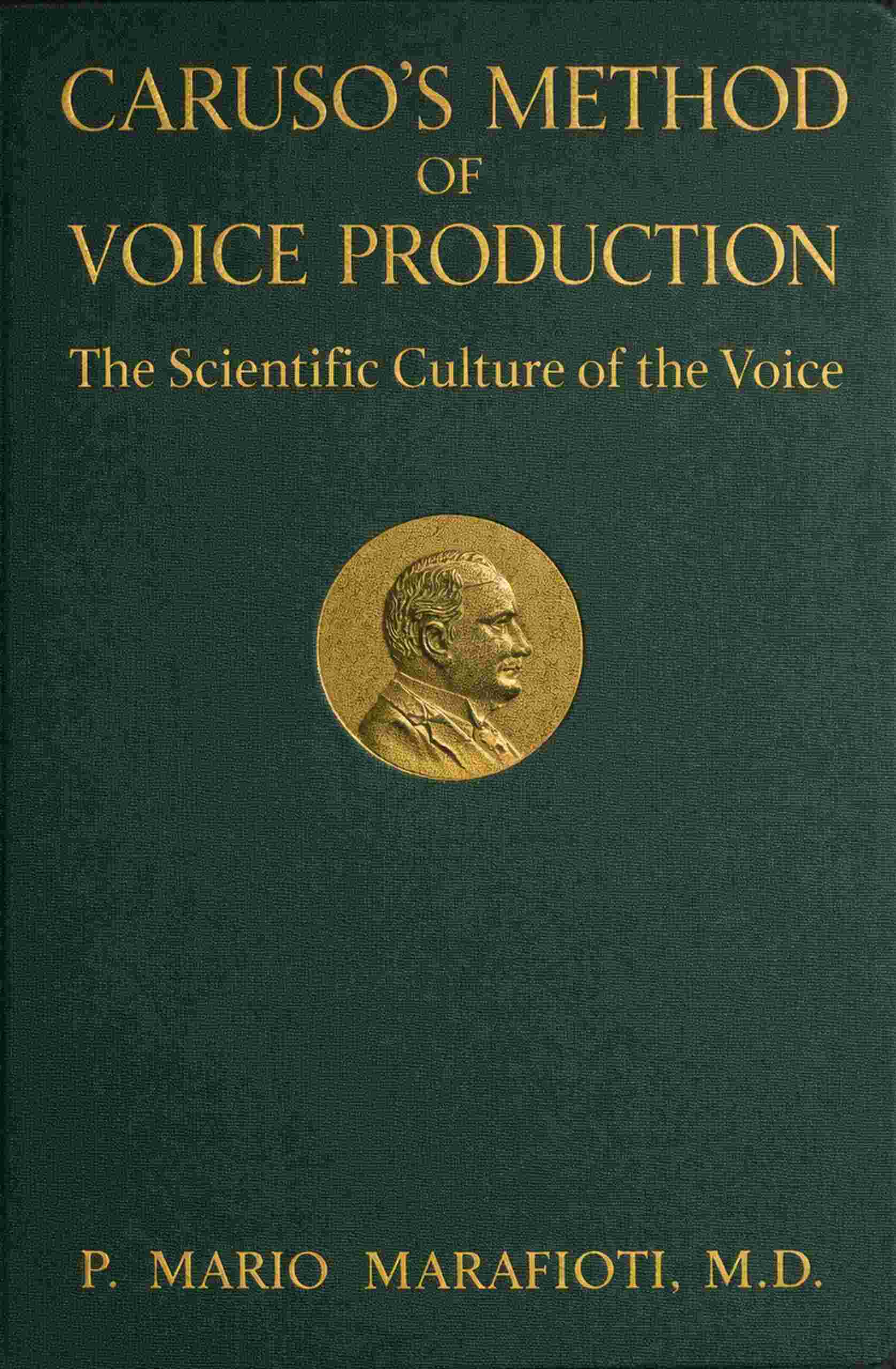 جلد کتاب Caruso's Method of Voice Production