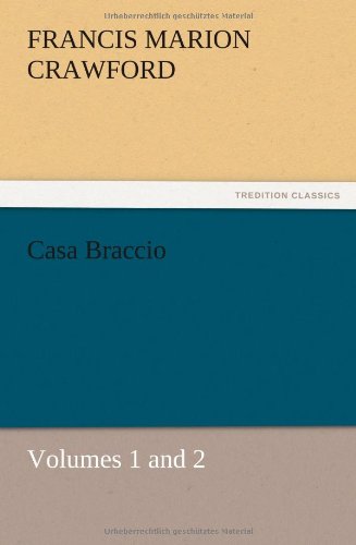 جلد کتاب Casa Braccio
