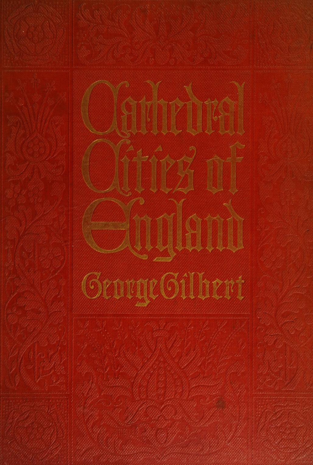 جلد کتاب Cathedral Cities of England