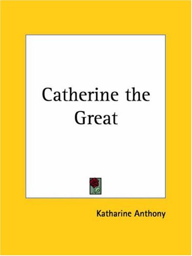جلد کتاب Catherine the Great