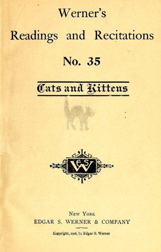 جلد کتاب Cats and Kittens