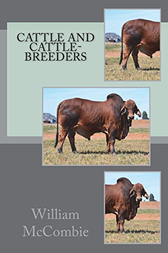جلد کتاب Cattle and Cattle-breeders