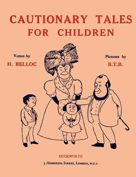 جلد کتاب Cautionary Tales for Children
