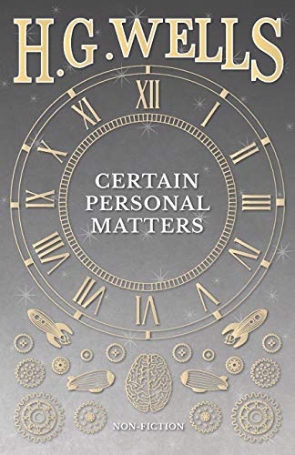 جلد کتاب Certain Personal Matters