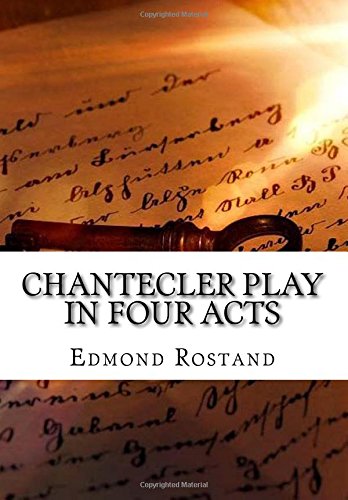 جلد کتاب Chantecler: Play in Four Acts