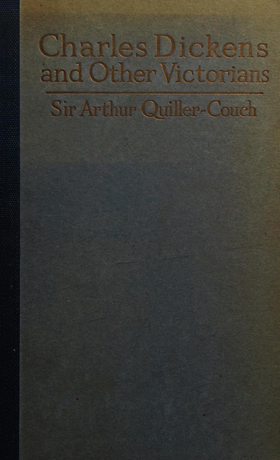 جلد کتاب Charles Dickens and other Victorians