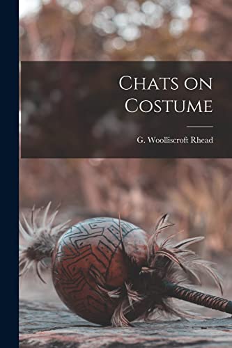جلد کتاب Chats on Costume