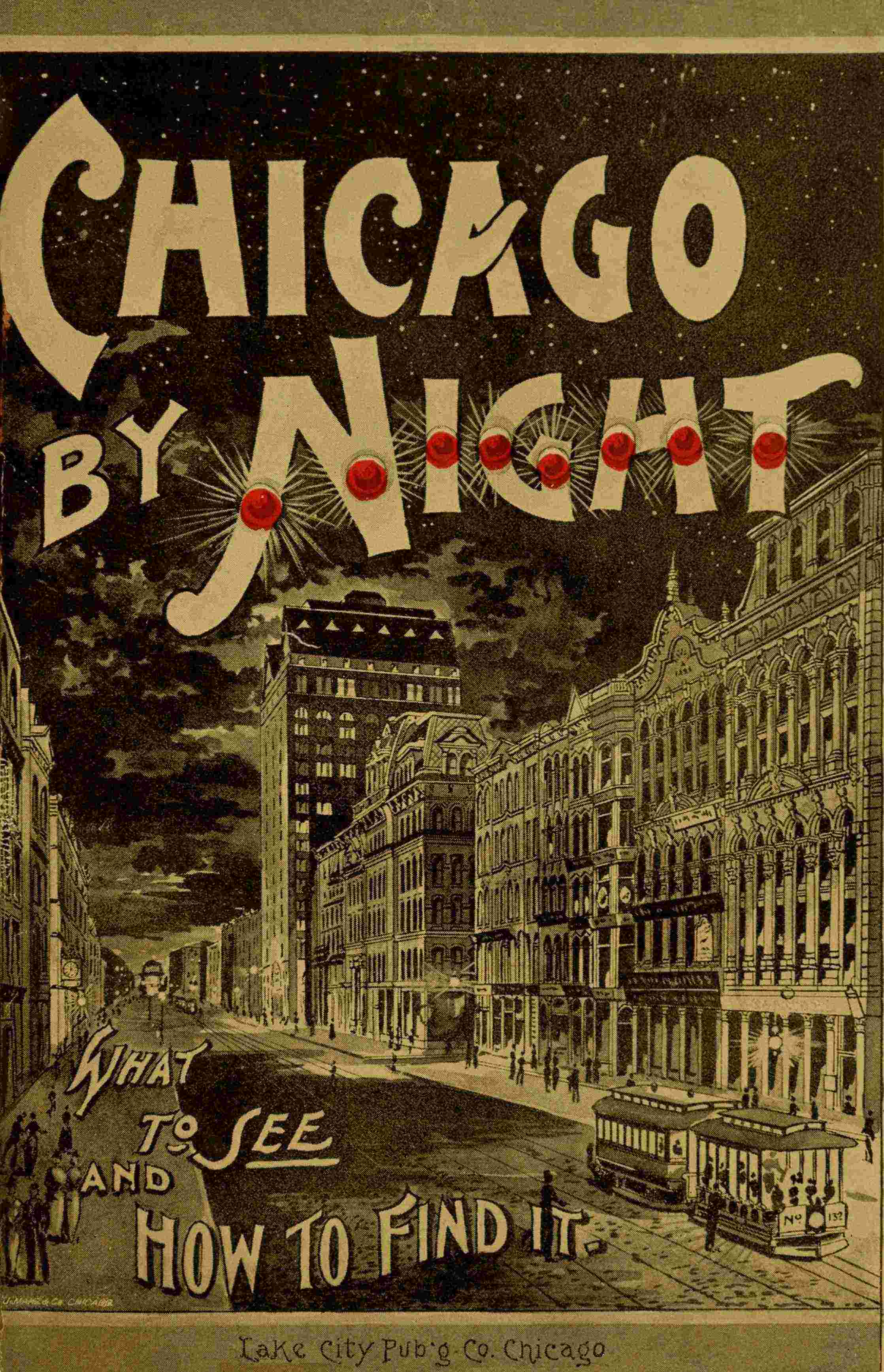 جلد کتاب Chicago by Day and Night