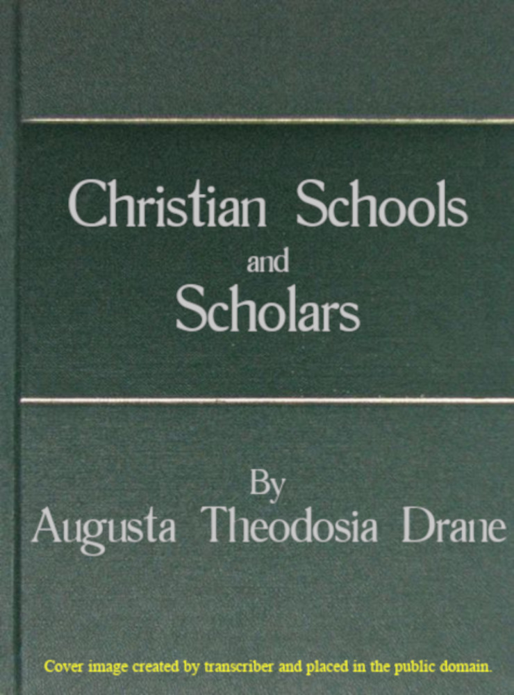 جلد کتاب Christian Schools and Scholars