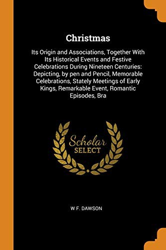 جلد کتاب Christmas: Its Origin and Associations