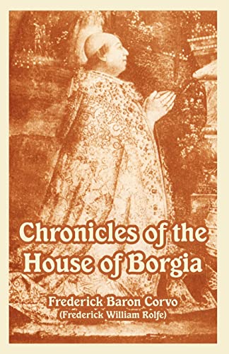 جلد کتاب Chronicles of the House of Borgia