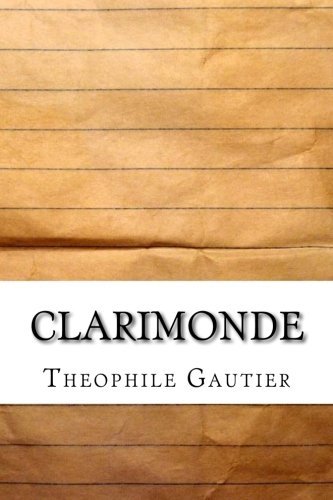 جلد کتاب Clarimonde