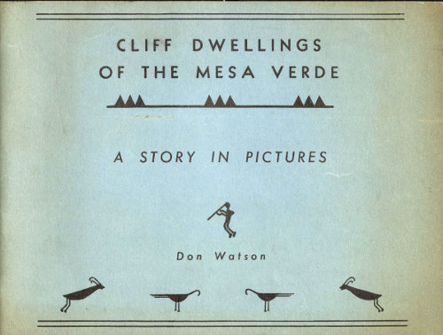 جلد کتاب Cliff Dwellings of the Mesa Verde
