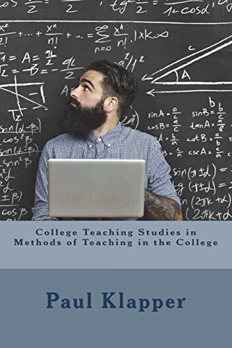 جلد کتاب College Teaching: Studies in Methods of Teaching in the College