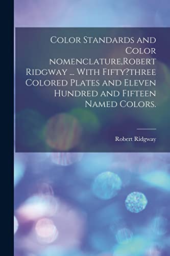 جلد کتاب Color Standards and Color Nomenclature