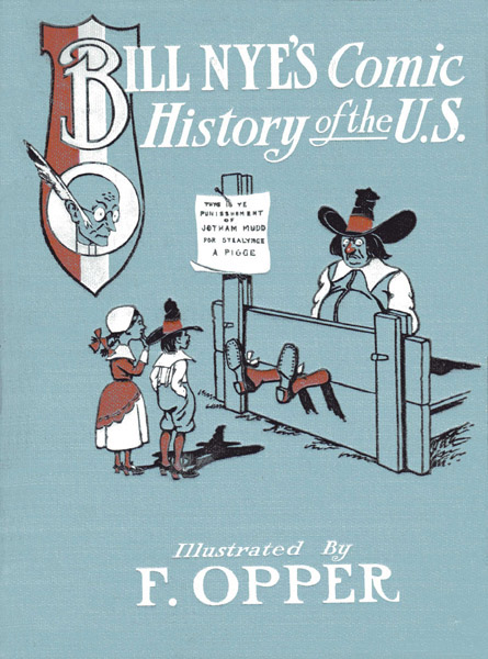جلد کتاب Comic History of the United States