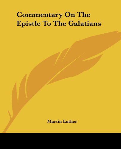 جلد کتاب Commentary on the Epistle to the Galatians