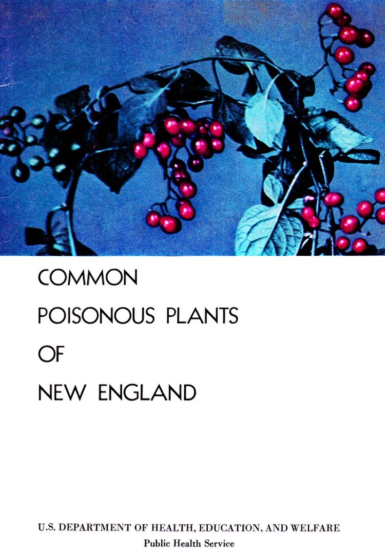 جلد کتاب Common Poisonous Plants of New England