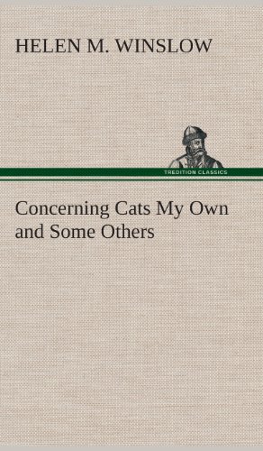 جلد کتاب Concerning Cats