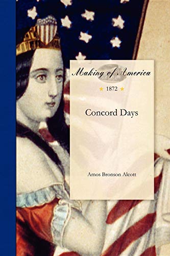 جلد کتاب Concord Days