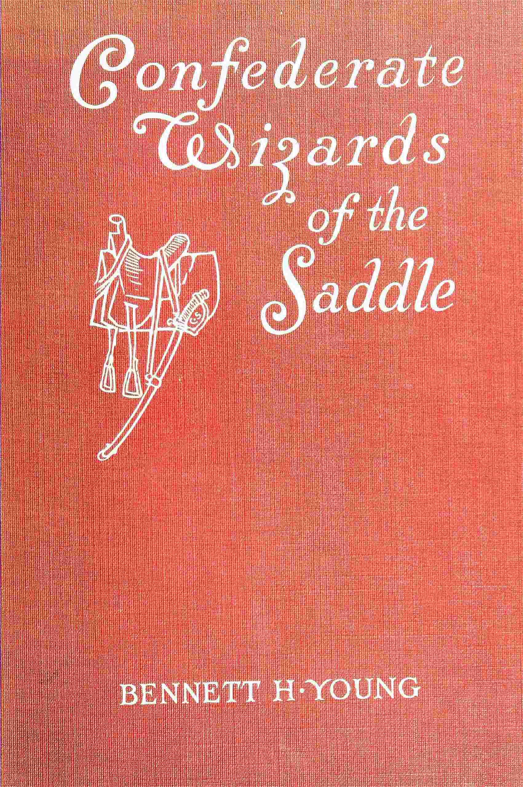 جلد کتاب Confederate Wizards of the Saddle