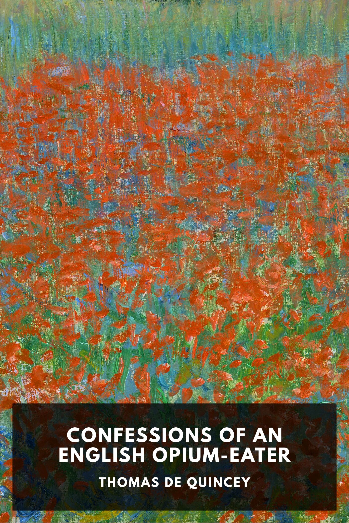 جلد کتاب Confessions of an English Opium-Eater