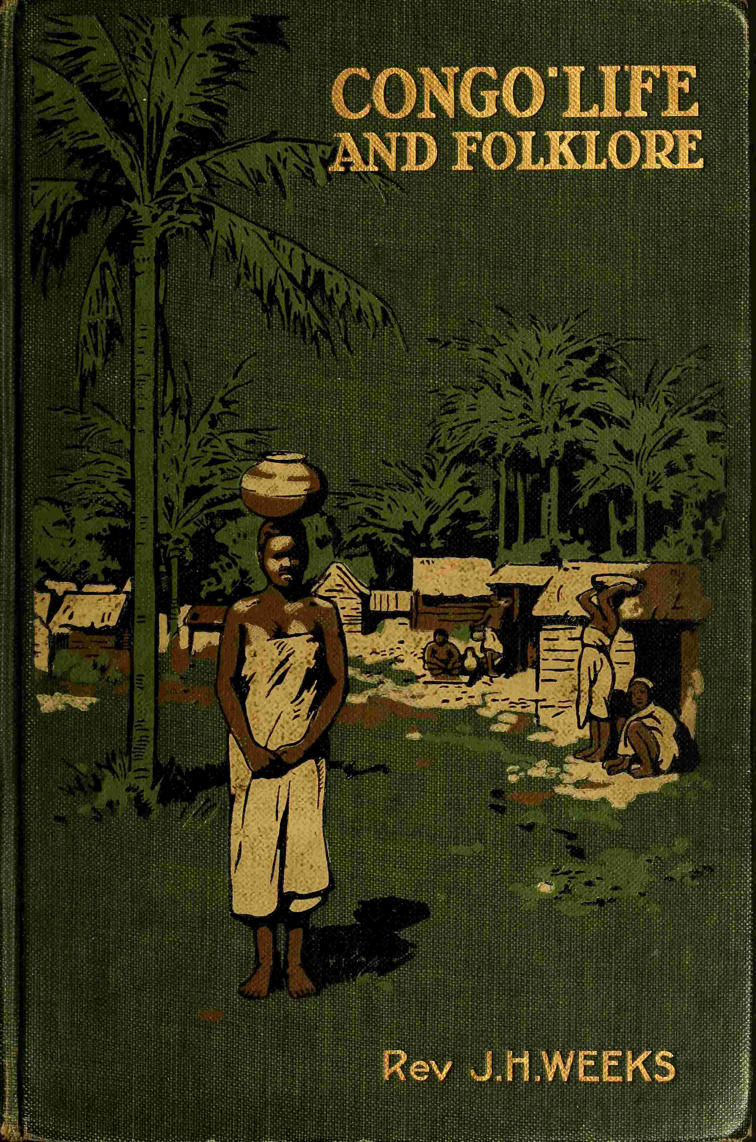 جلد کتاب Congo Life and Folklore