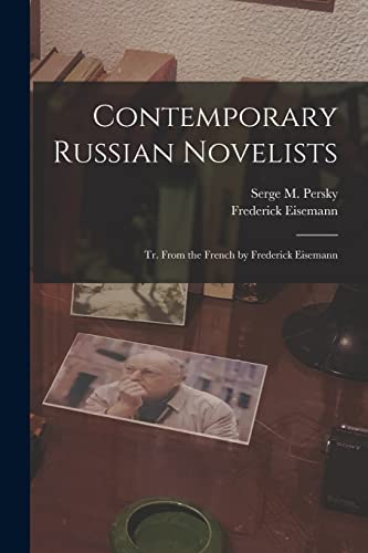 جلد کتاب Contemporary Russian Novelists