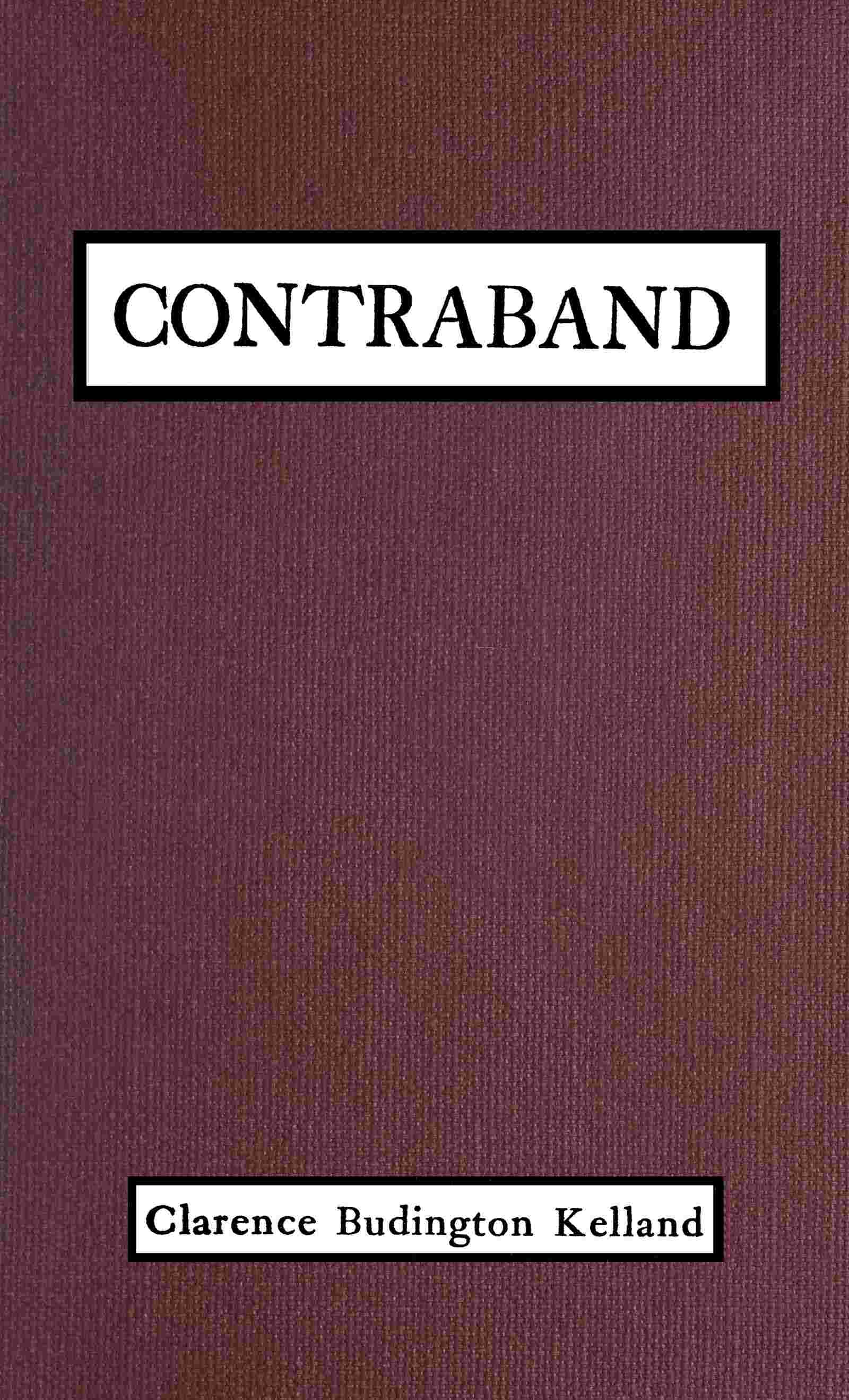 جلد کتاب Contraband