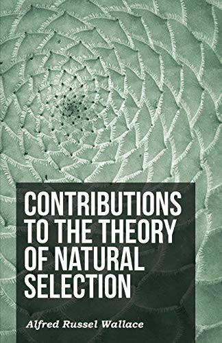 جلد کتاب Contributions to the Theory of Natural Selection