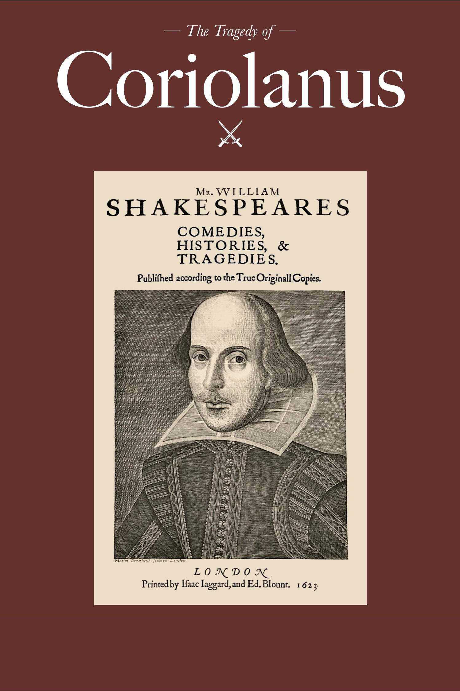 جلد کتاب Coriolanus